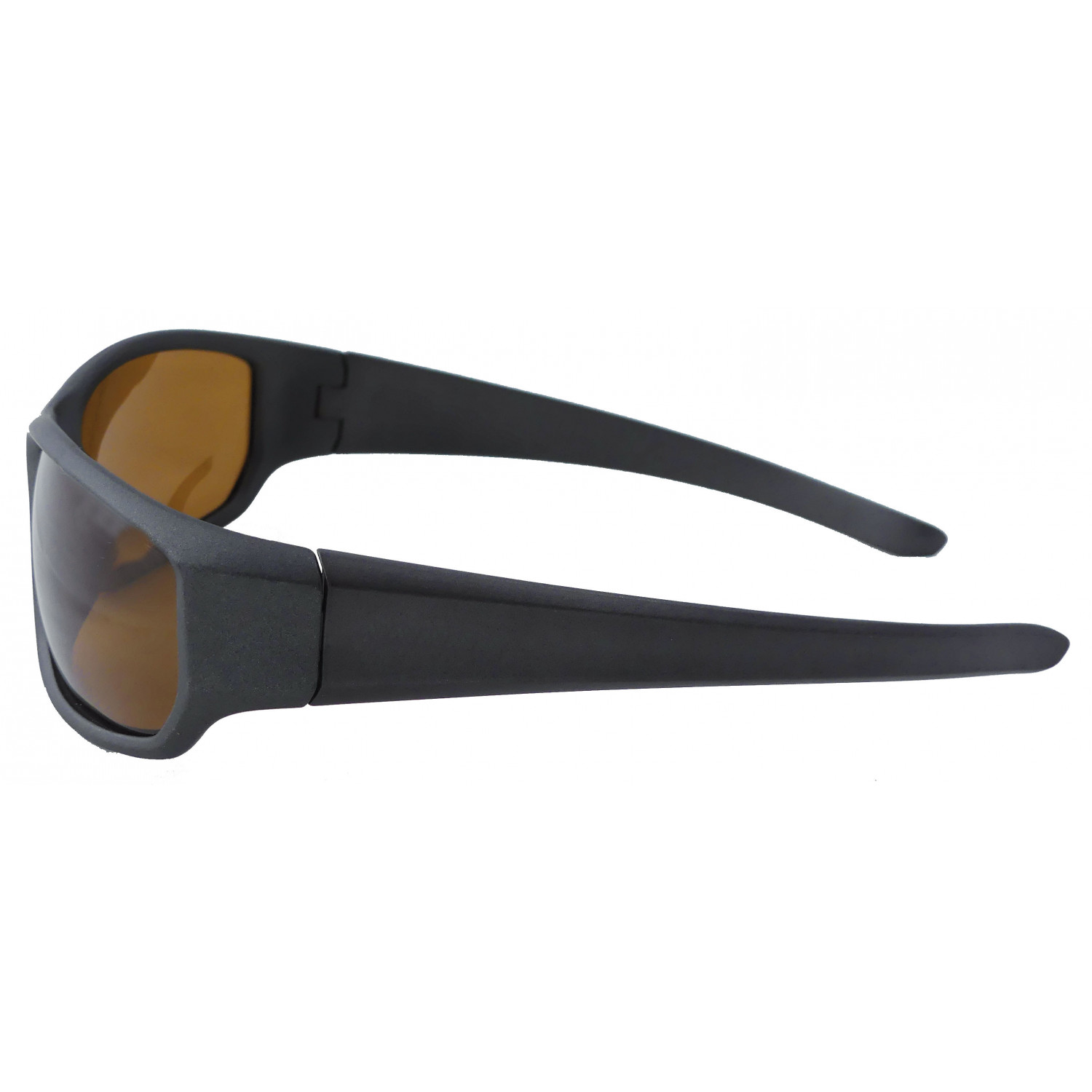 Gläsern mit schwarz braunen Suxxes Polarisationsbrille